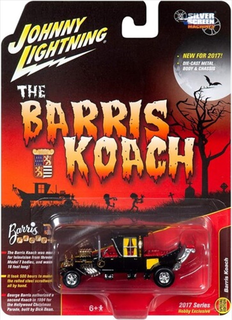 Johnny lightning Barris Koach 1/64 Die-cast/Product Detail/Figurines