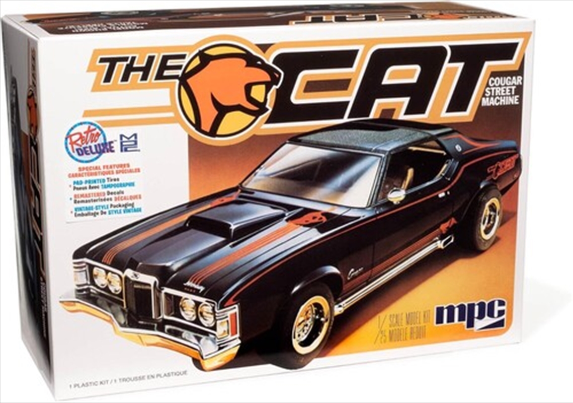 MPC 1973 Mercury Cougar The Cat 1/25 Scale Model Kit/Product Detail/Figurines