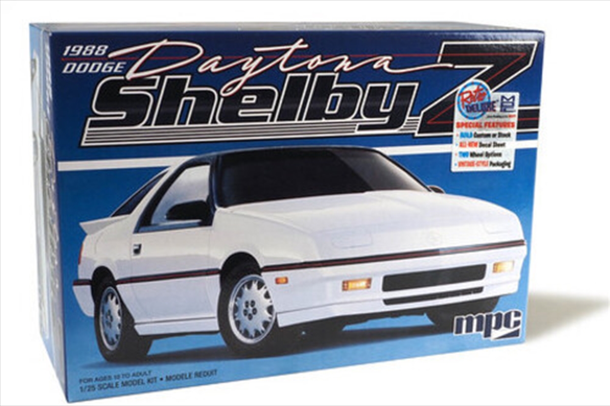 MPC 1988 Dodge Shelby Daytona 1/25 Scale Model Kit/Product Detail/Figurines