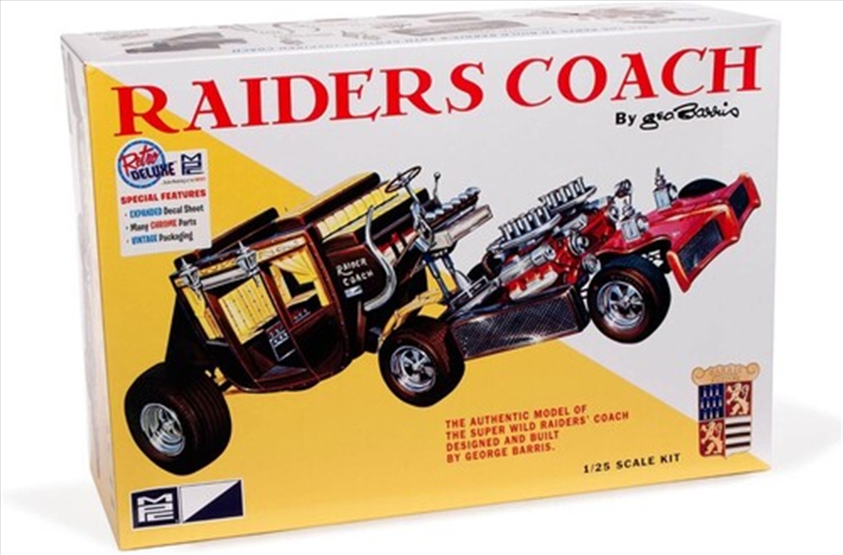 MPC George Barris Raiders Coach 1/25 Scale Model Kit/Product Detail/Figurines
