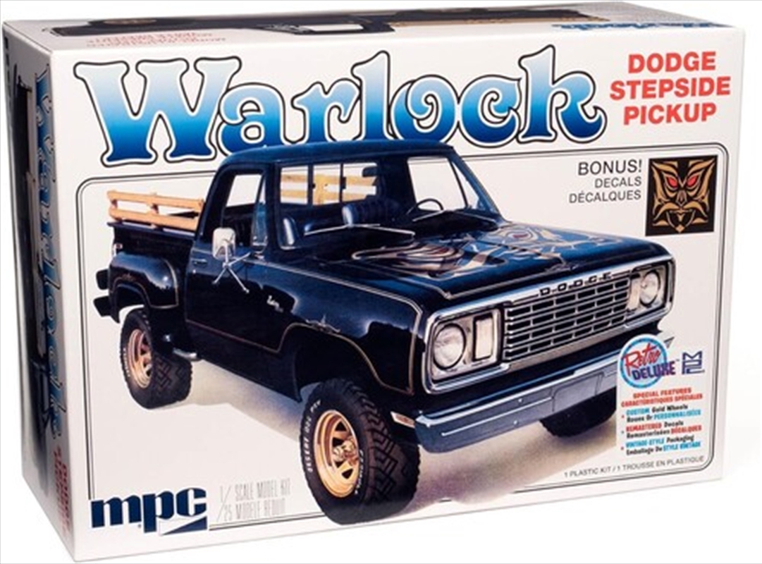 MPC 1977 Dodge Warlock Pickup 2T 1/25 Scale Model Kit/Product Detail/Figurines