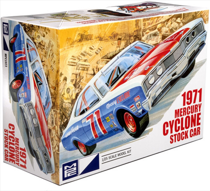 MPC 1971 Mercury Cyclone Stock Car 1/25 Scale Model Kit/Product Detail/Figurines