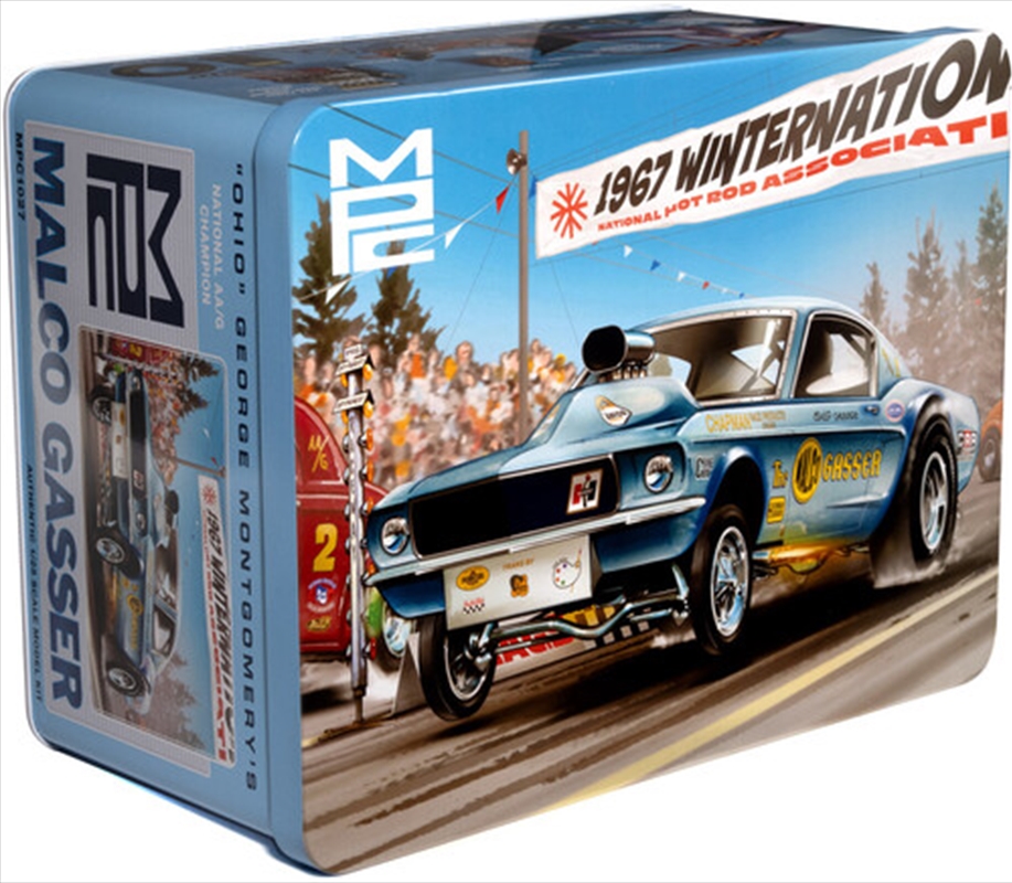 MPC Ohio George Malco Gasser Mustang (Collectors Tin) 1/25 Scale Model Kit/Product Detail/Figurines