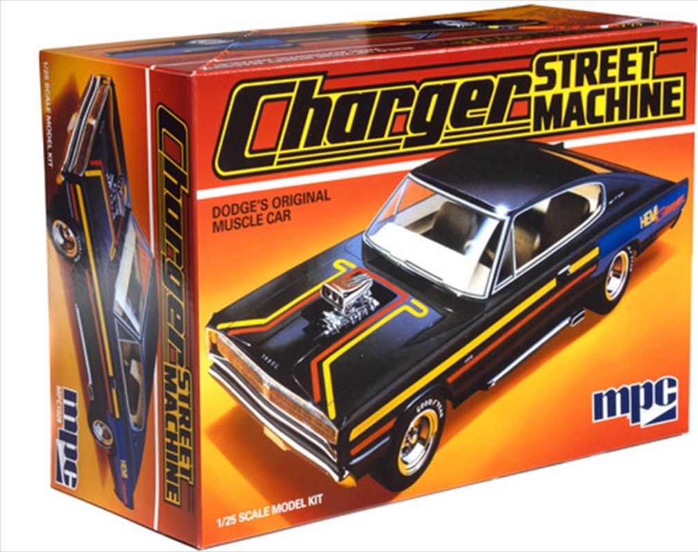 MPC 1967 Dodge Charger Street Machine 1/25 Scale Model Kit/Product Detail/Figurines