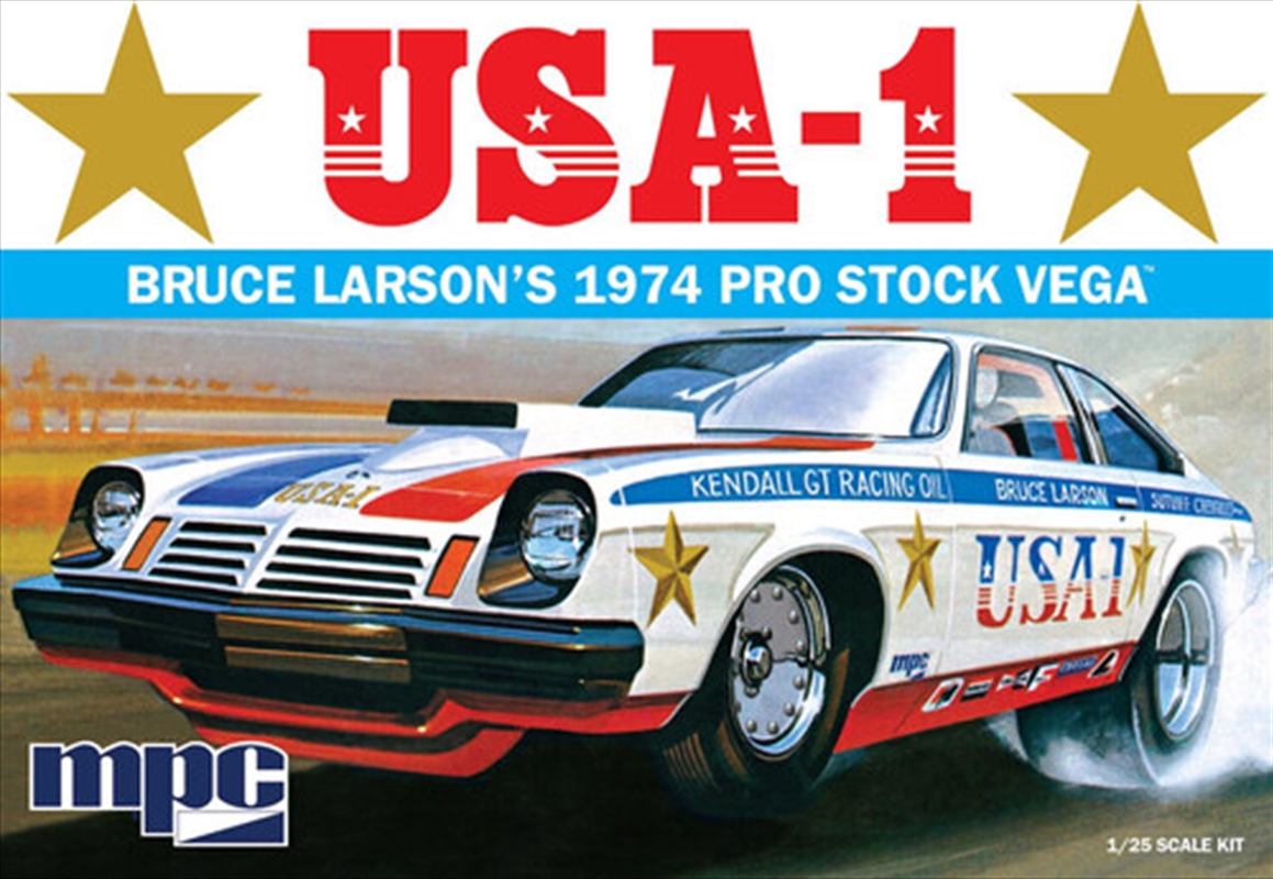 MPC Bruce Larson USA/1 Pro Stock Vega 1/25 Scale Model Kit/Product Detail/Figurines
