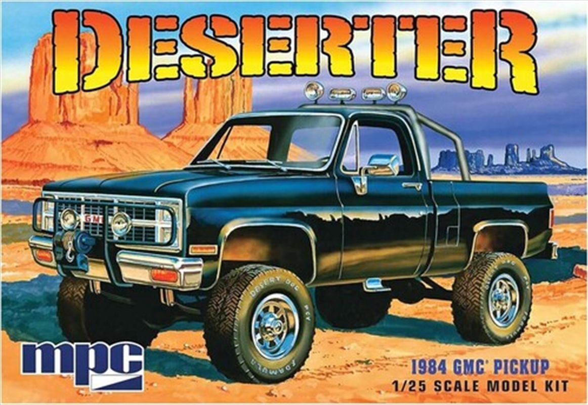 MPC 1984 GMC Pickup (White) 1/25 Scale Model Kit/Product Detail/Figurines