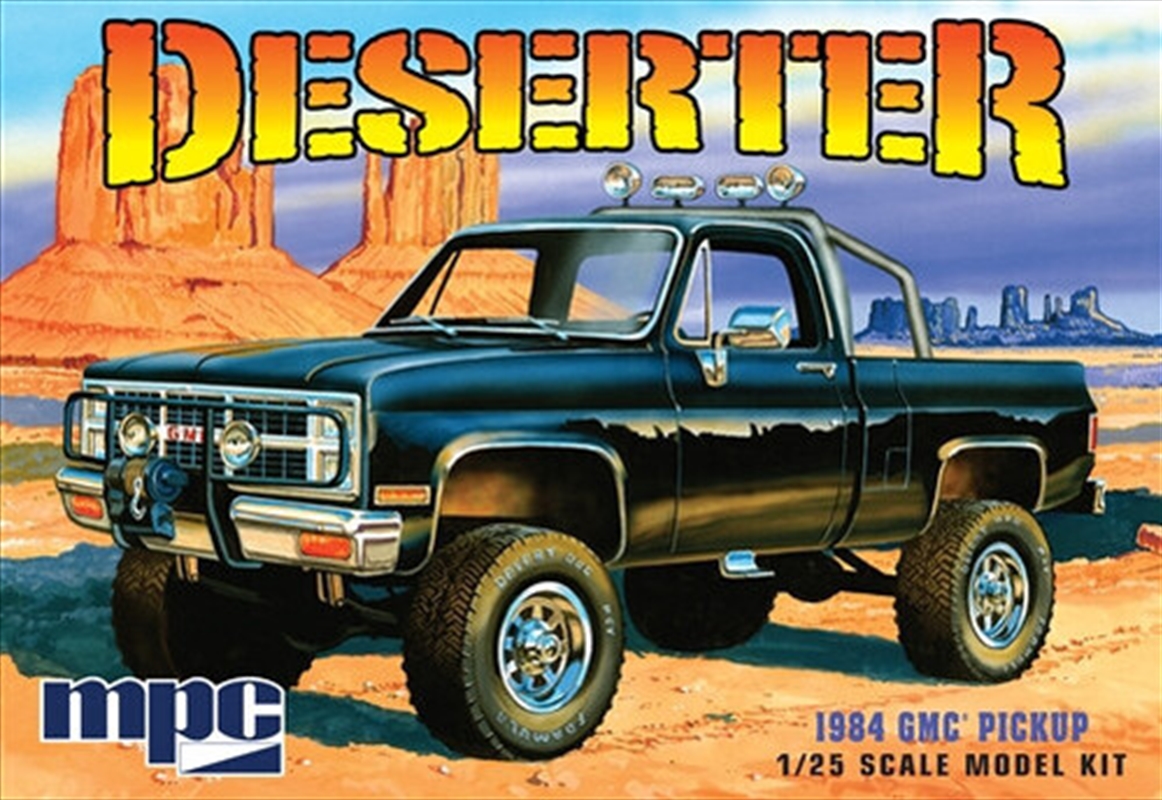 MPC 1984 GMC Pickup (Black) 1/25 Scale Model Kit/Product Detail/Figurines
