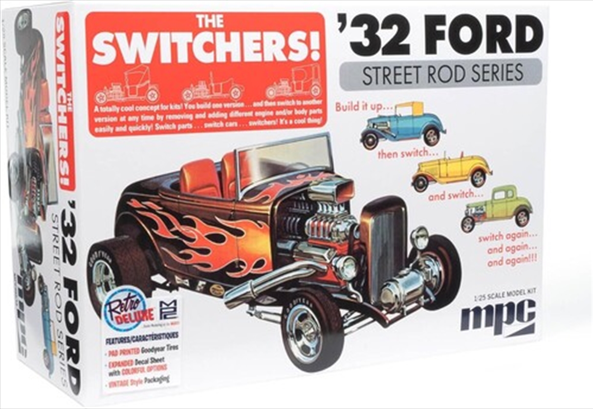 MPC 1932 Ford Switchers Roadster/Coupe 1/25 Scale Model Kit/Product Detail/Figurines