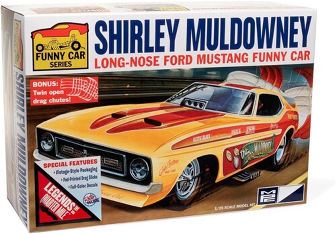 MPC Shirley Muldowney Long Nose Ford Mustang FC 1/25 Scale Model Kit/Product Detail/Figurines