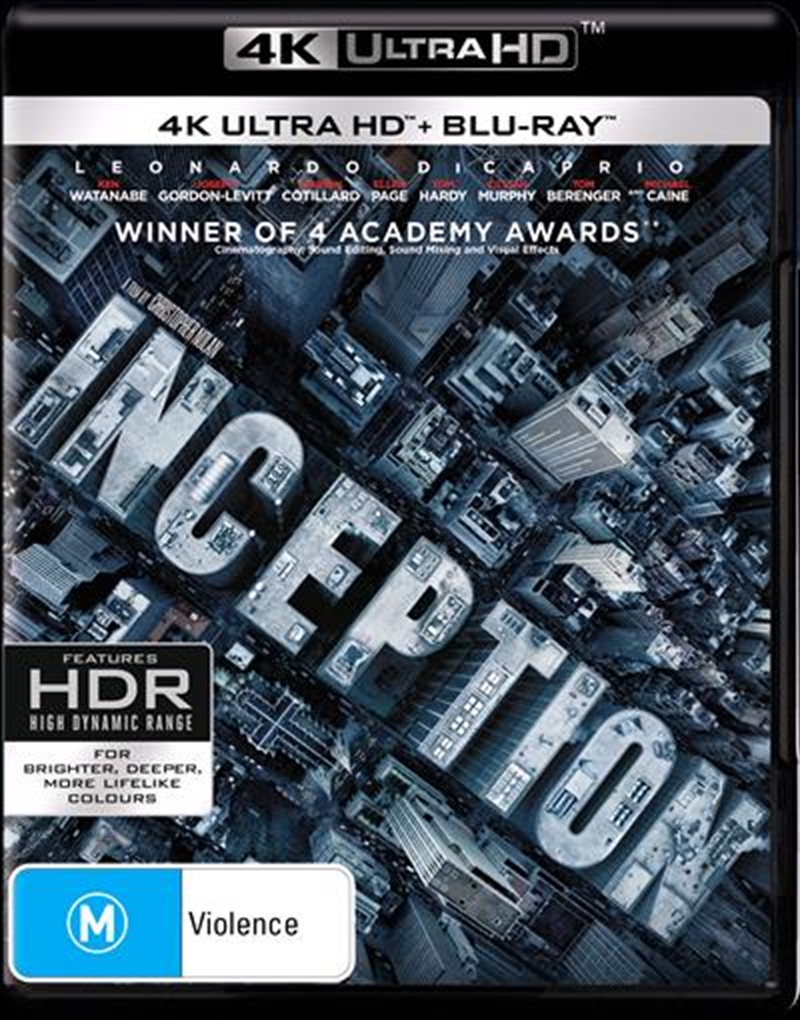 Inception  Blu-ray + UHD/Product Detail/Thriller