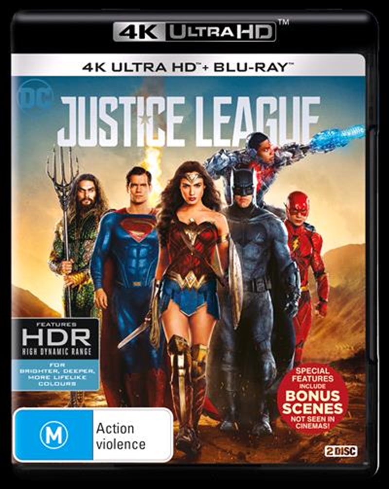 Justice League  Blu-ray + UHD/Product Detail/Action