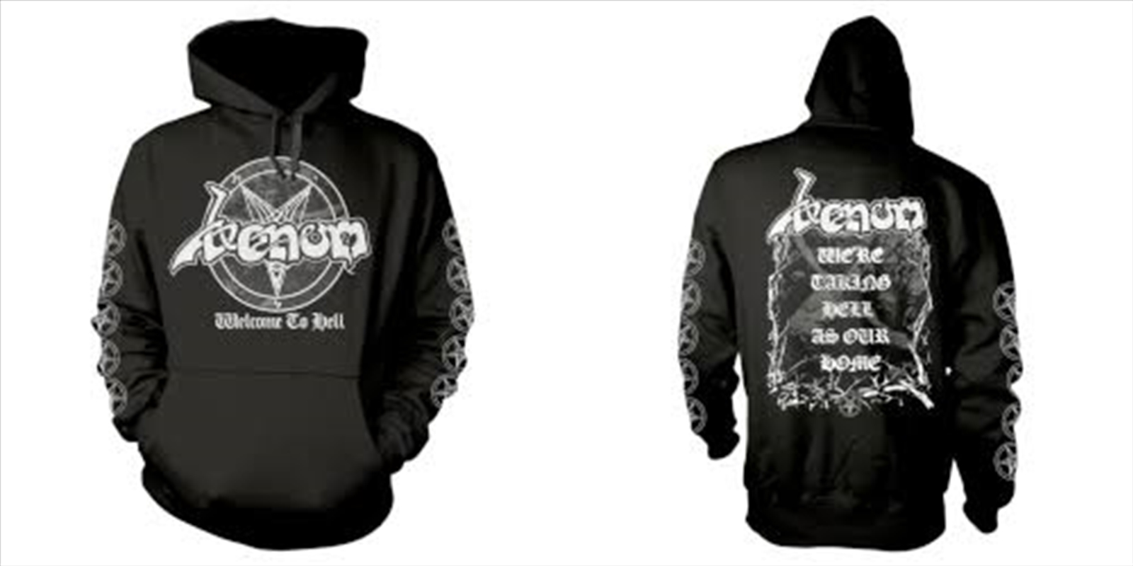 Venom - Welcome To Hell: White - Black - Large/Product Detail/Outerwear