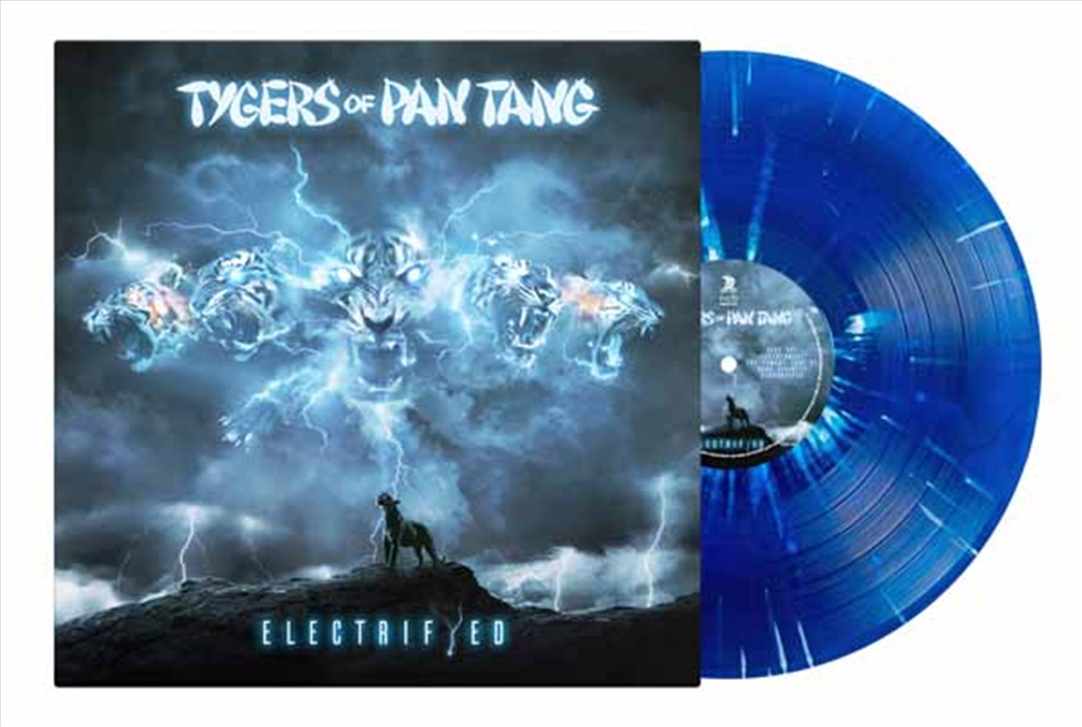 Electrifyed - Transparent Blue W/ White Splatter Vinyl/Product Detail/Metal