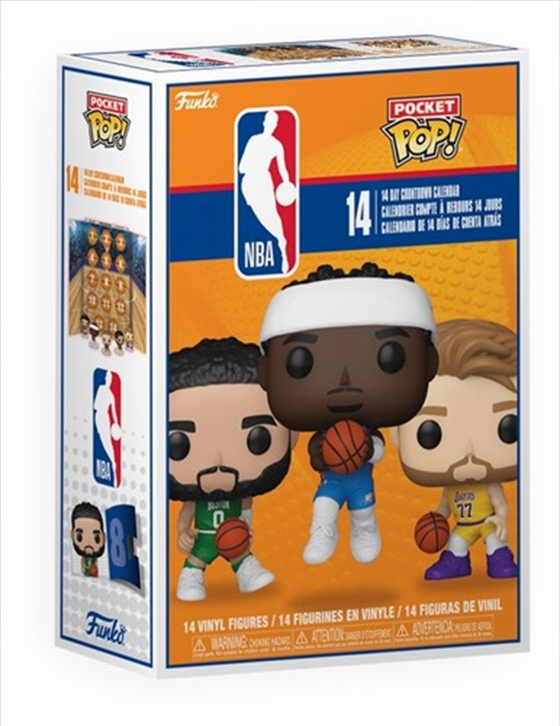 NBA - 14-Day Pocket Pop! Countdown Calendar/Product Detail/Funko Collections