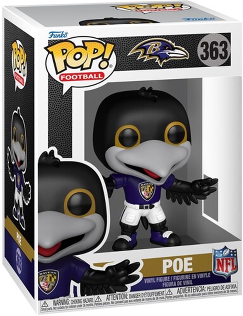 NFL: Mascots - Baltimore Ravens Poe Pop! Vinyl/Product Detail/Sport