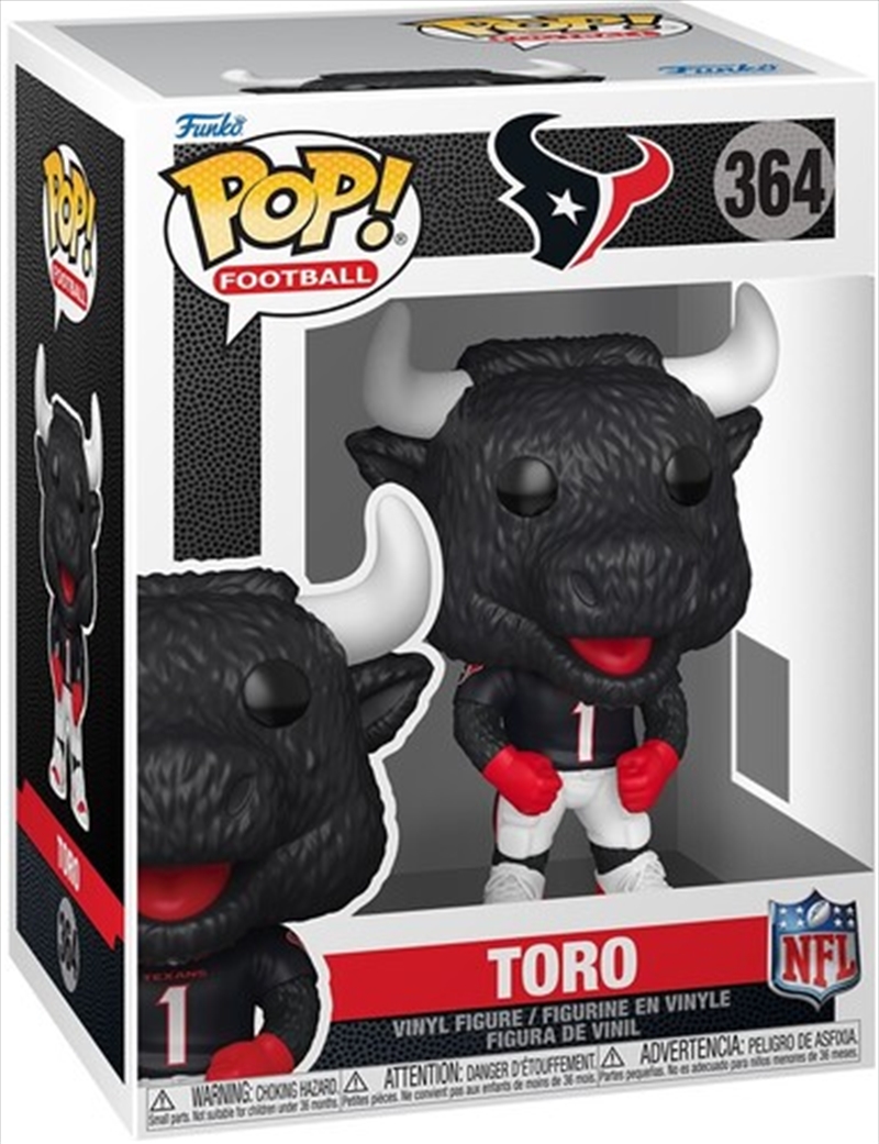 NFL: Mascots - Houston Texans Toro Poe Pop! Vinyl/Product Detail/Sport