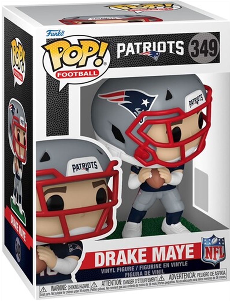 NFL: Patriots - Drake Maye Pop! Vinyl/Product Detail/Sport