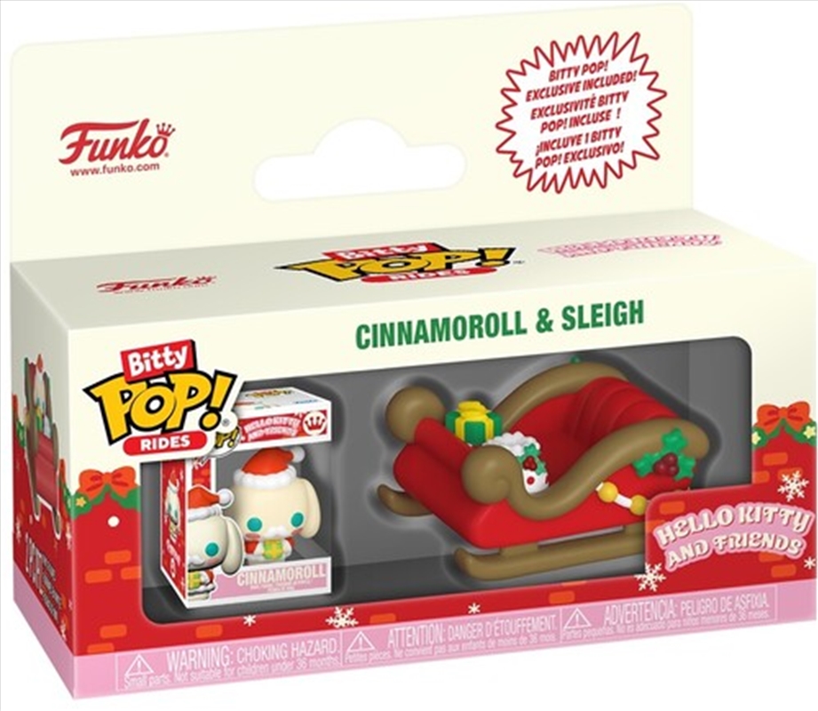 Hello Kitty - Cinnamoroll w/Sleigh Bitty Pop! Ride/Product Detail/Funko Collections