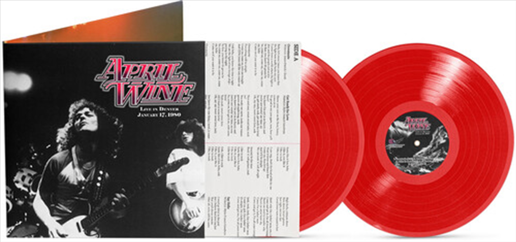Live In Denver 1980 - Red Vinyl/Product Detail/Rock/Pop