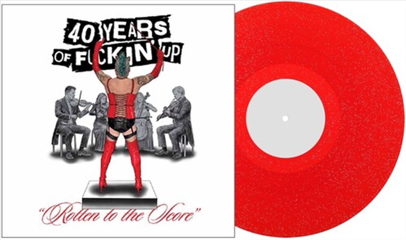 40 Years Of Fuckin' Up: Rotten To The Score - Red Vinyl/Product Detail/Rock/Pop