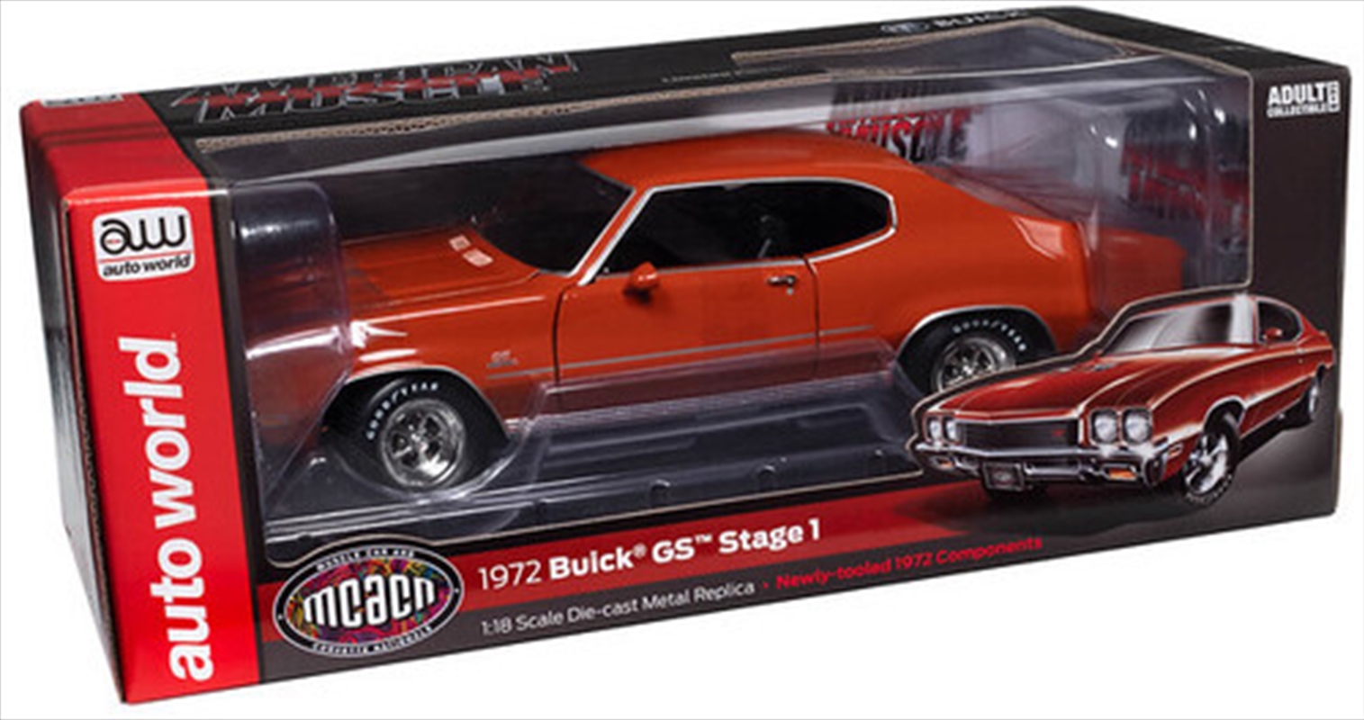 1972 Buick Orange 1/18 Scale/Product Detail/Collectables