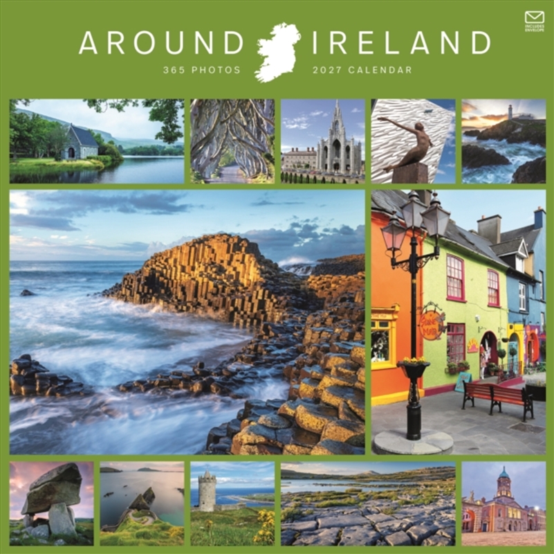 Around Ireland Wall Calendar/Product Detail/Calendars & Diaries