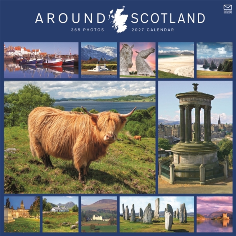 Around Scotland Wall Calendar/Product Detail/Calendars & Diaries