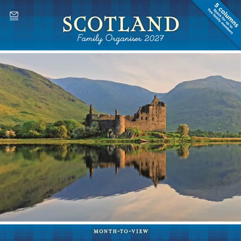 Scotland Family Organiser Planner Wall Calendar/Product Detail/Calendars & Diaries