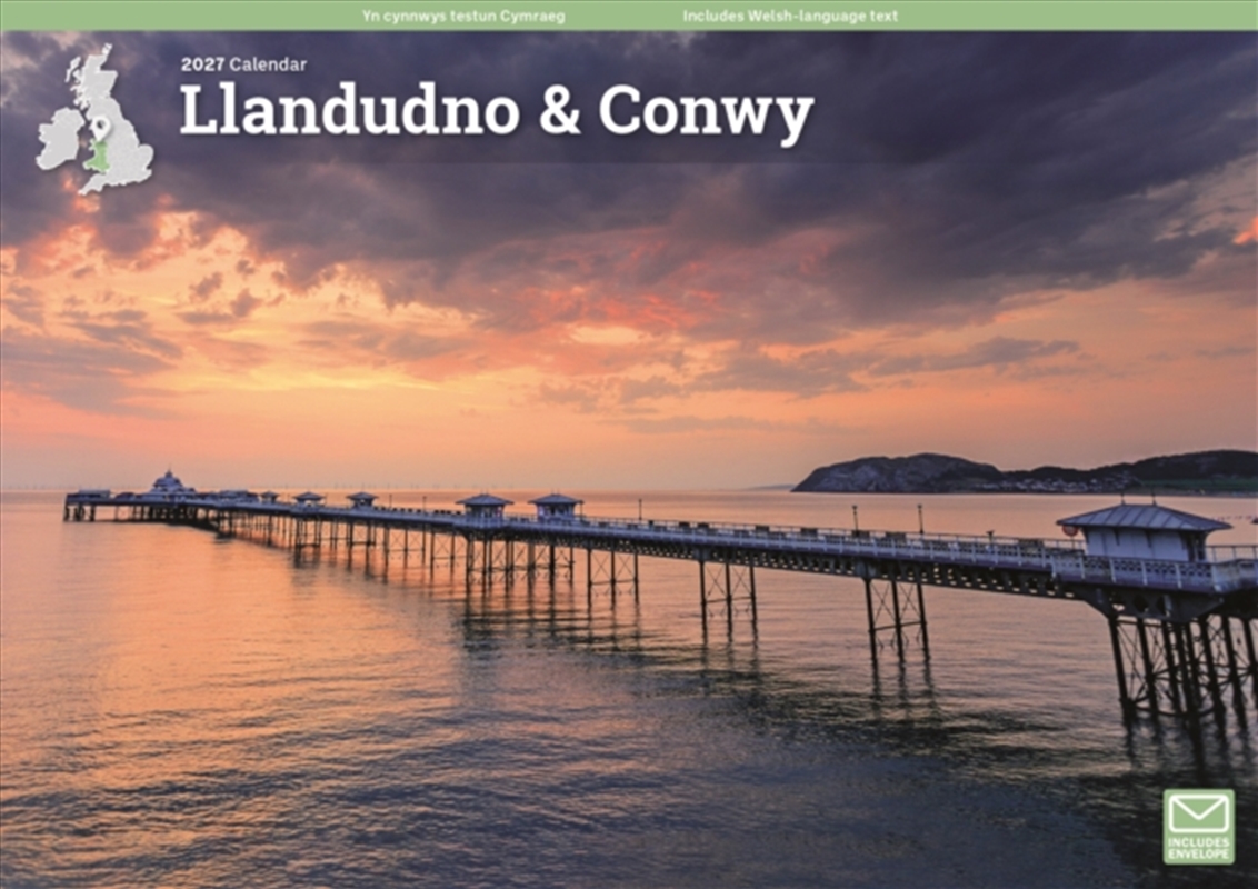 Llandudno and Conwy A4 Calendar/Product Detail/Calendars & Diaries