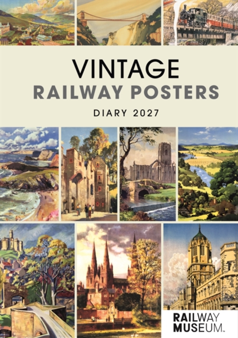 Vintage Railway Posters NRM A5 Diary/Product Detail/Calendars & Diaries