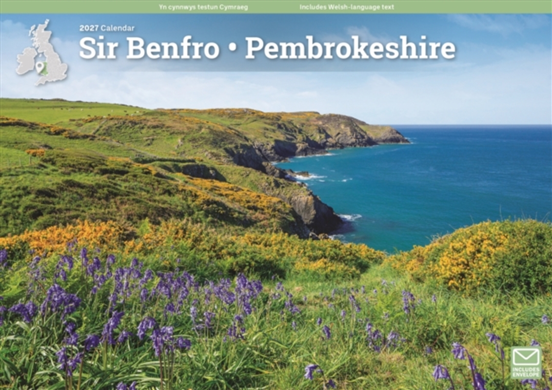 Pembrokeshire A4 Calendar/Product Detail/Calendars & Diaries