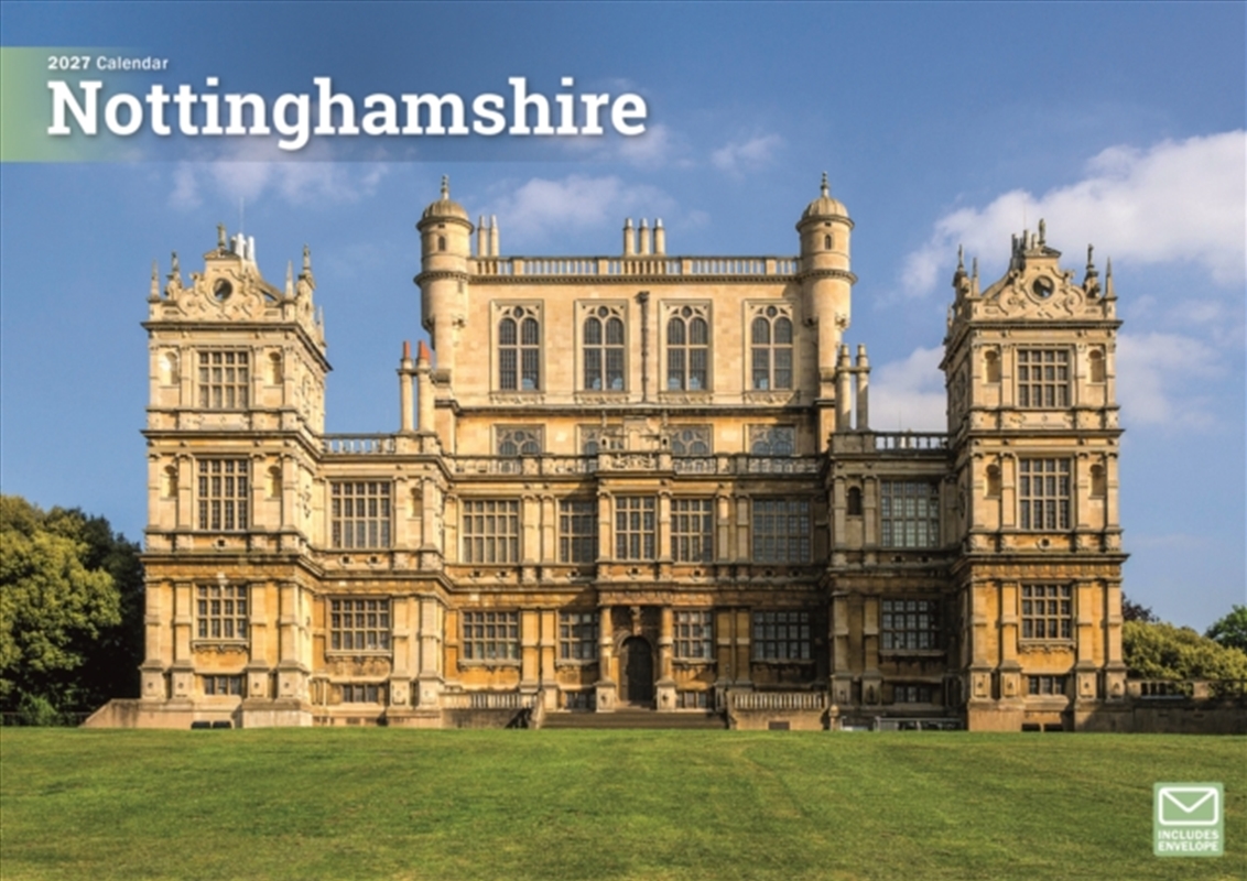 Nottinghamshire A4 Calendar/Product Detail/Calendars & Diaries