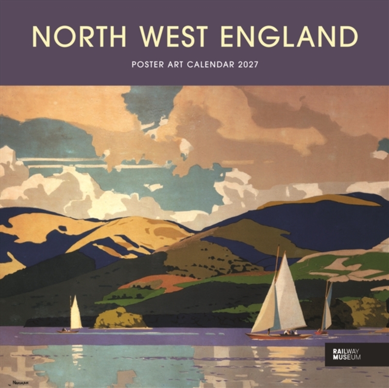 North West England Poster Art NRM Wiro Wall Calendar/Product Detail/Calendars & Diaries