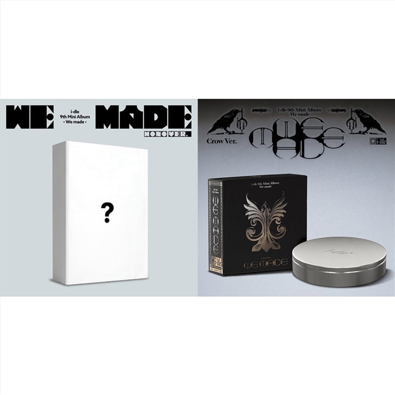 I-Dle - We Made 9th Mini Album Mono Ver + Crow Ver Set/Product Detail/World