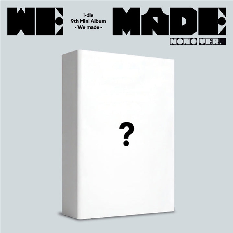 I-Dle - We Made 9th Mini Album Mono Ver/Product Detail/World