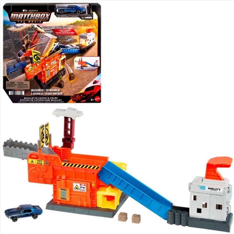 Matchbox The Movie: Smalley's Launch & Crush/Product Detail/Toys