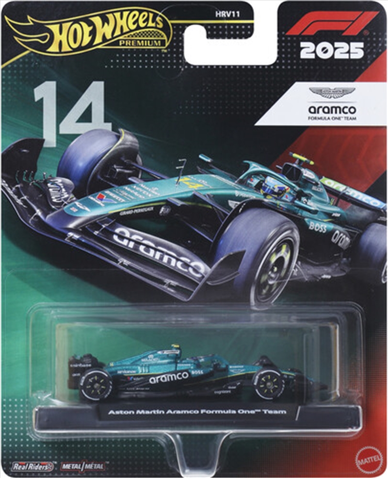 Hot Wheels Premium Aston Martin Aramco Formula One Team #14/Product Detail/Toys