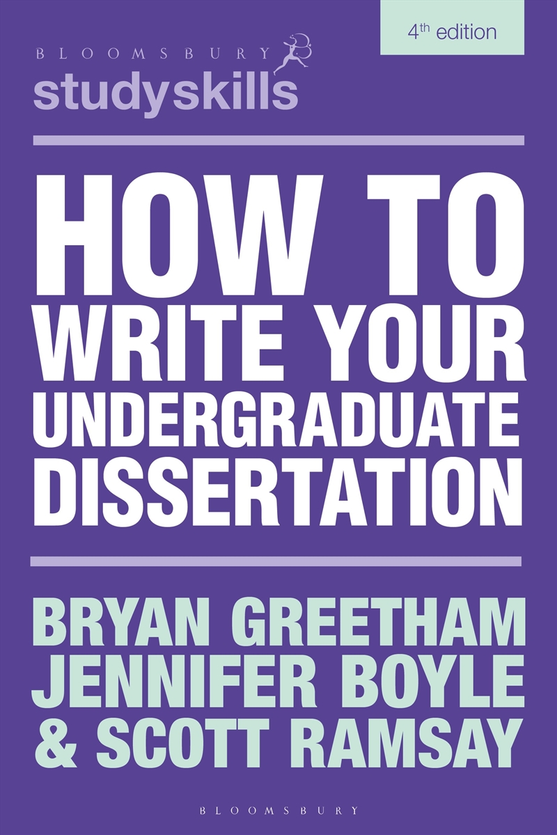 How to Write Your Undergraduate Dissertation/Product Detail/Teaching