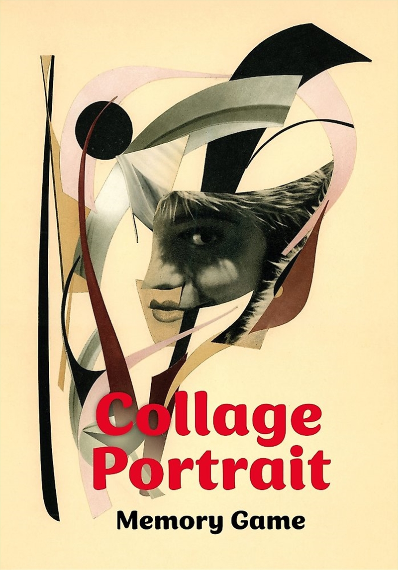 Collage Portrait Memory Game/Product Detail/Adults Activity Books
