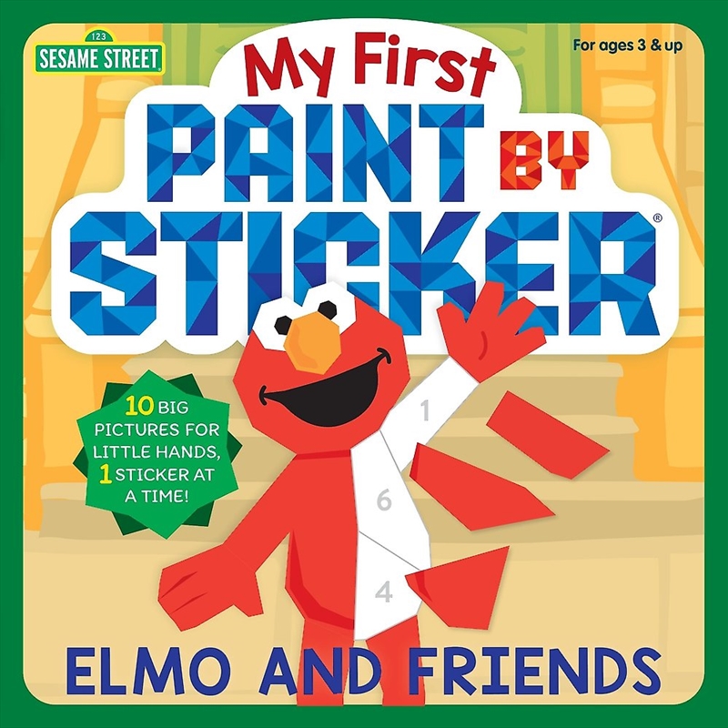My First Paint by Sticker: Elmo and Friends/Product Detail/Childrens