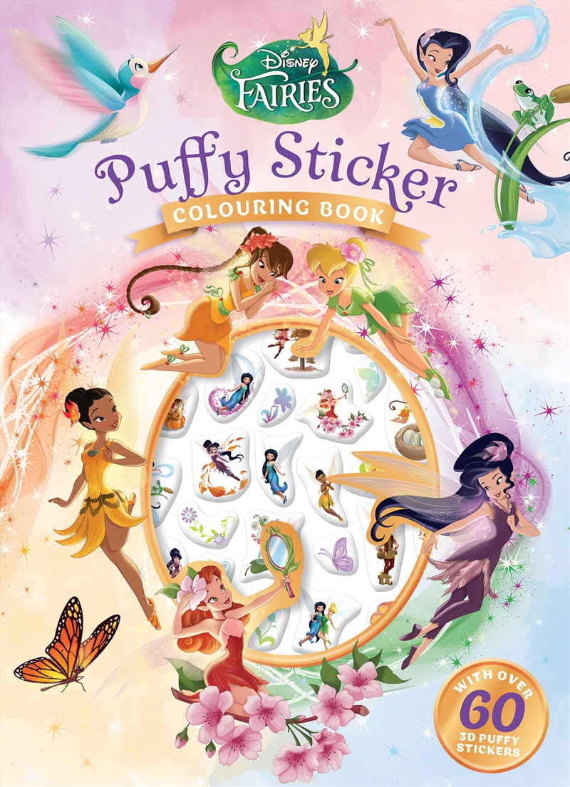 Disney Fairies: Puffy Sticker Colouring Book/Product Detail/Kids Activity Books