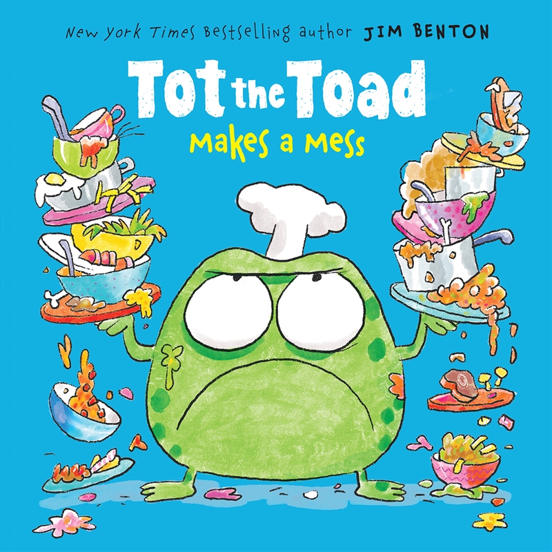 Tot The Toad Makes a Mess/Product Detail/Early Childhood Fiction Books