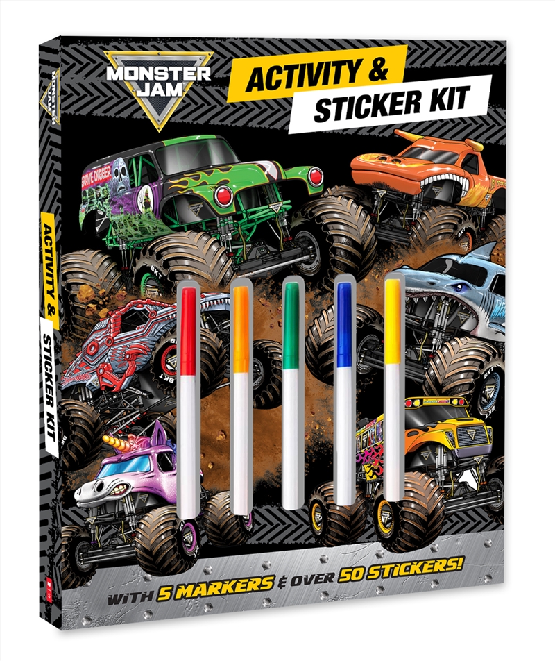 Monster Jam: Activity and Sticker Kit/Product Detail/Kids Activity Books