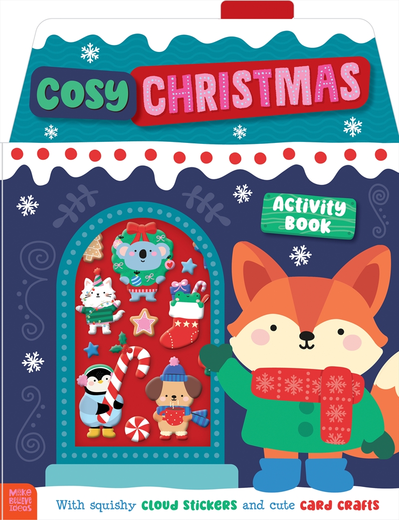 Cosy Christmas: Activity Book with Squishy Cloud Stickers/Product Detail/Kids Activity Books