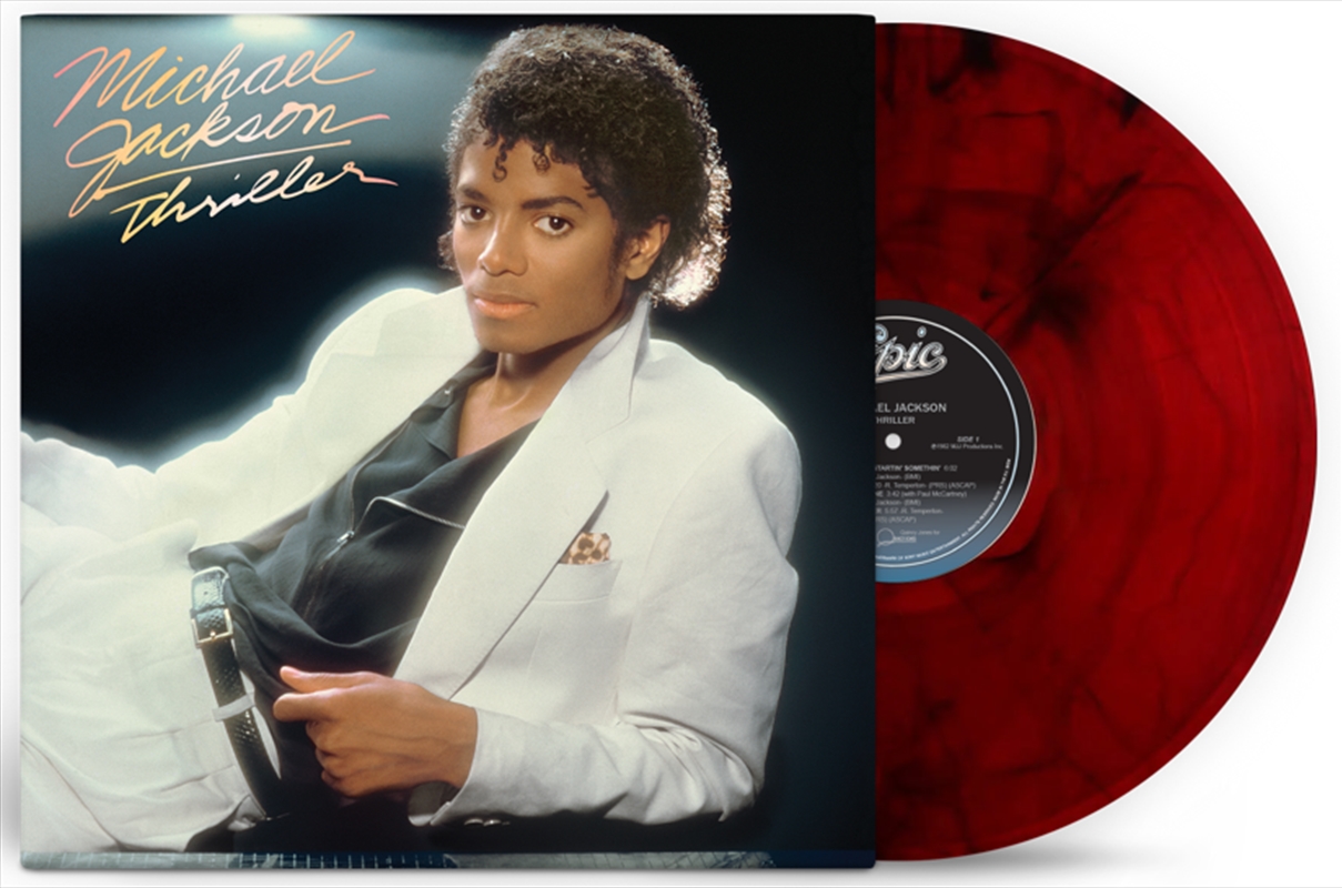 Thriller - Red & Black Marble Vinyl/Product Detail/Pop