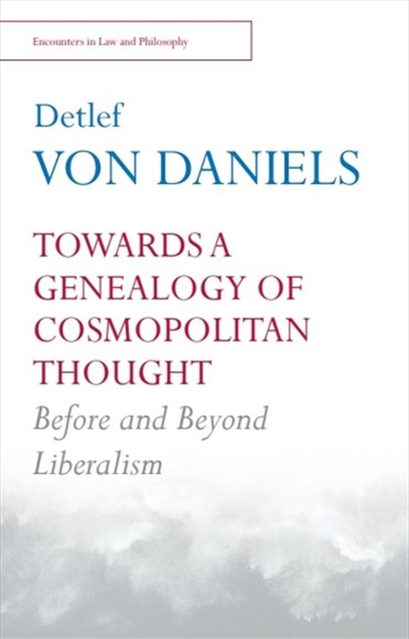 Towards a Genealogy of Cosmopolitan Thought/Product Detail/Society & Culture