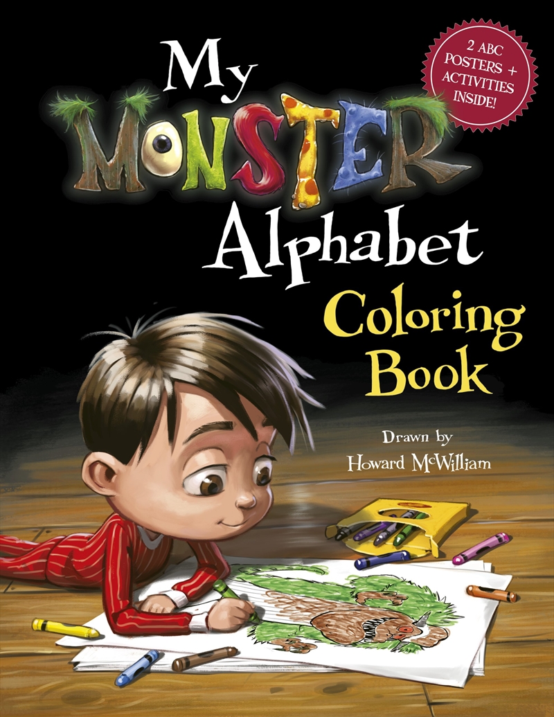My Monster Alphabet Coloring Book/Product Detail/Childrens