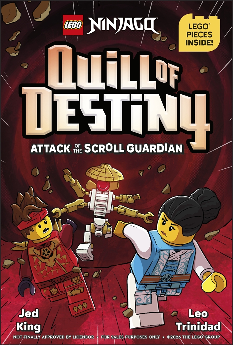 LEGO NINJAGO Quill of Destiny Attack of the Scroll Guardian/Product Detail/Childrens Fiction Books