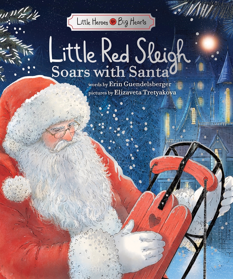 Little Red Sleigh Soars with Santa/Product Detail/Childrens Fiction Books