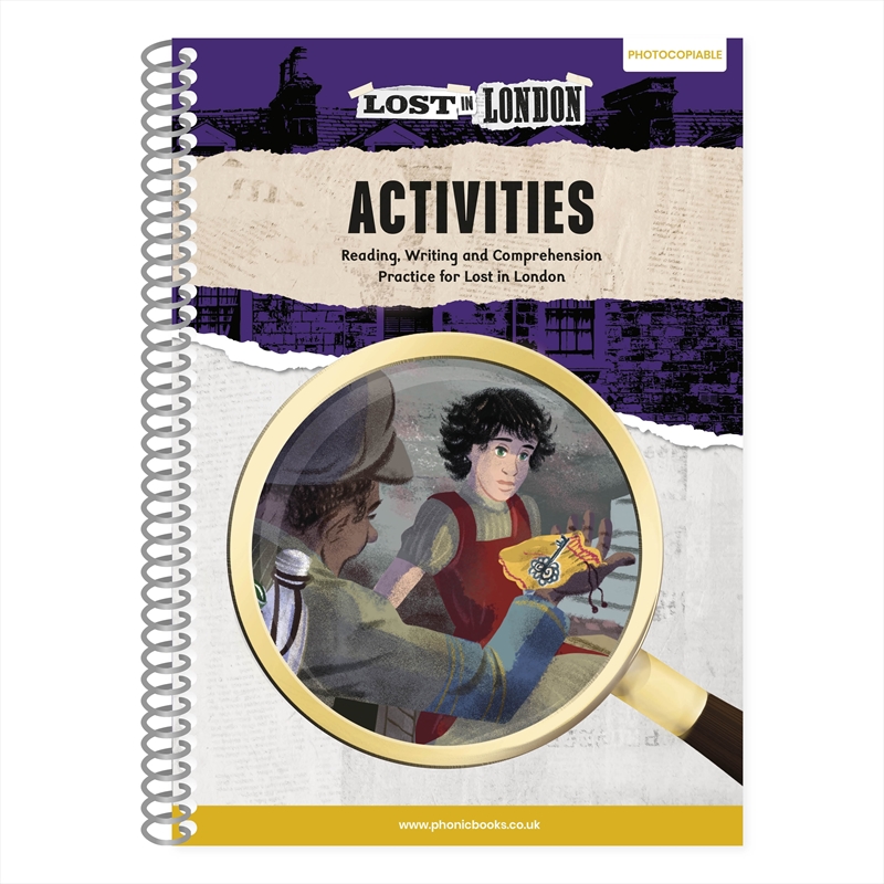 Phonic Books Lost in London Activities/Product Detail/Kids Educational